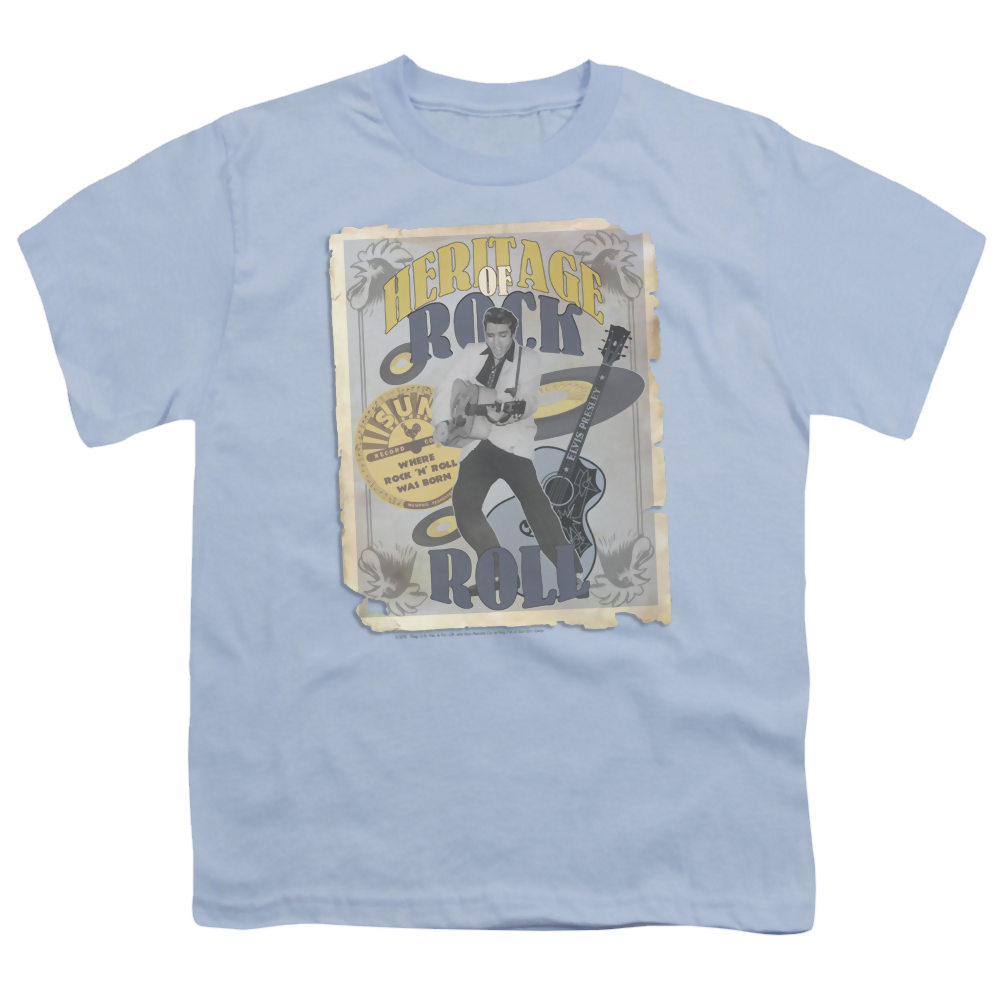 Elvis Presley Heritage Of Rock Poster - Youth T-Shirt