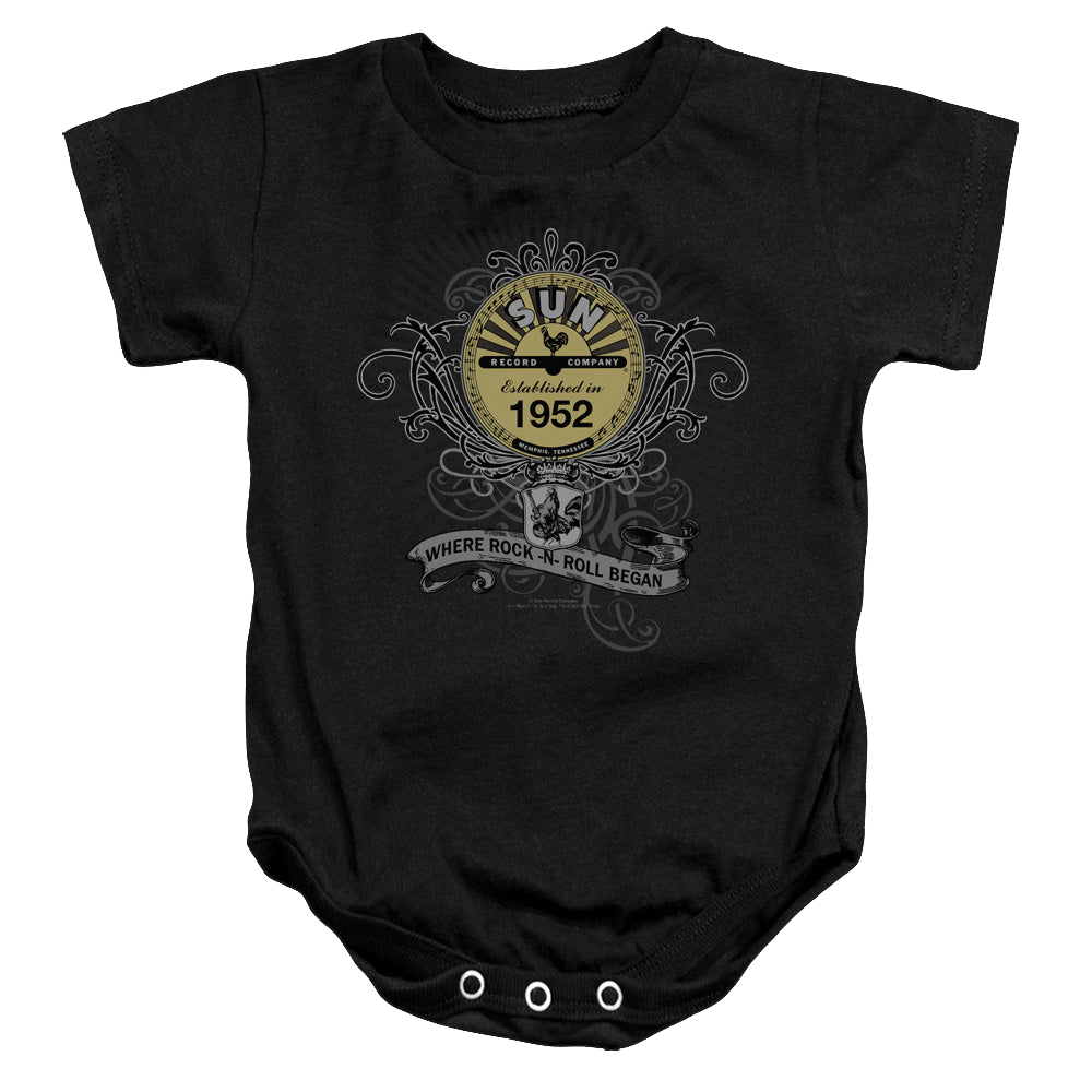 Sun Records Rockin Scrolls - Baby Bodysuit