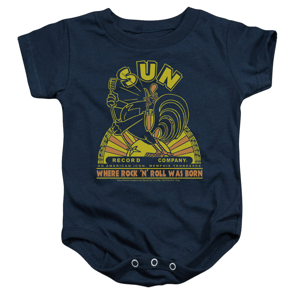 Sun Records Rooster - Baby Bodysuit