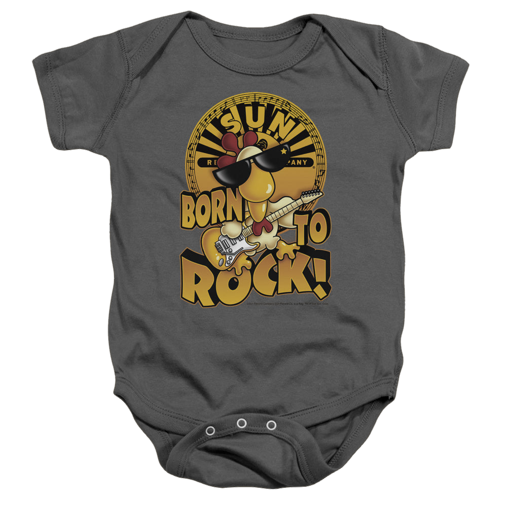 Sun Records Born To Rock - Baby Bodysuit