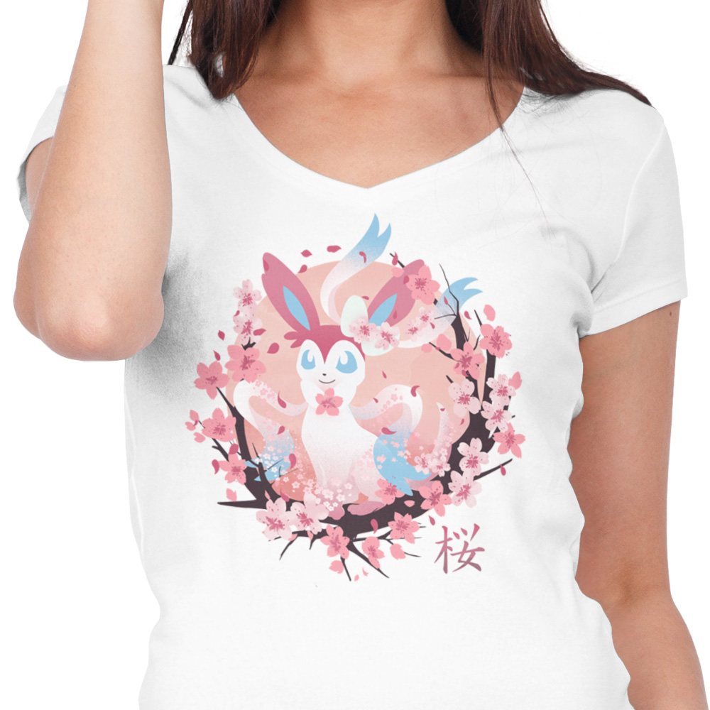 Sakura Fairy - Women's V-Neck product image 3
