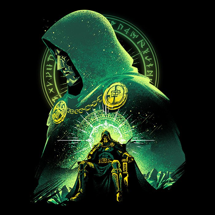 Shadow of Latveria - Wall Tapestry