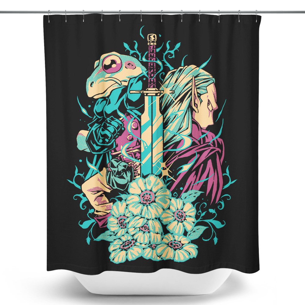 Sharp Sword - Shower Curtain