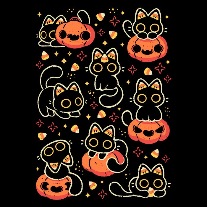 Spooky Season Cats - Coasters product image 2