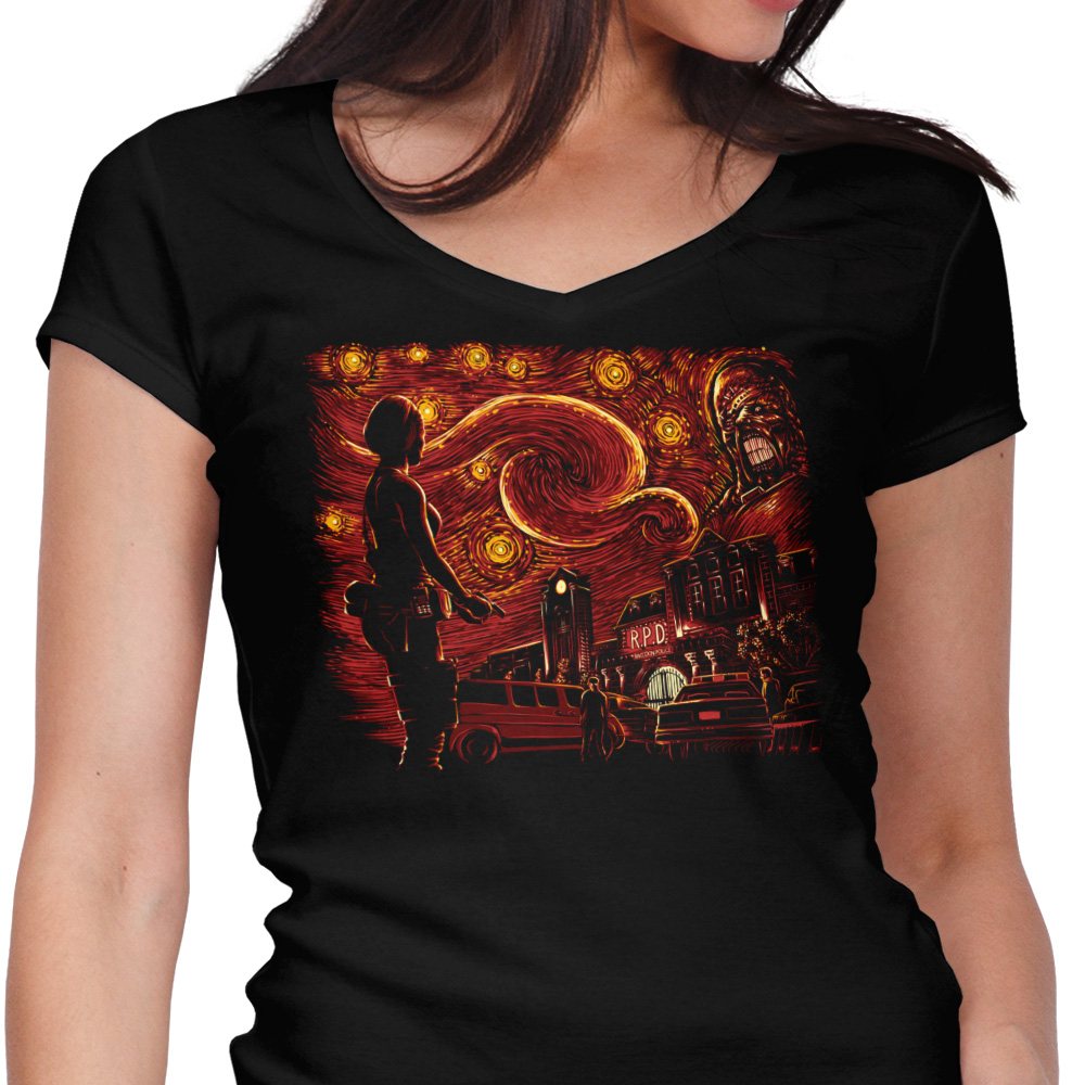Starry Evil (Alt) - Women's V-Neck product image 1