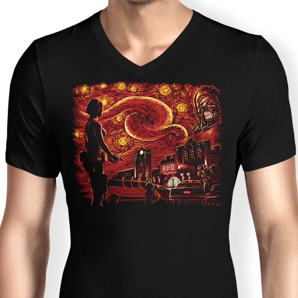 Starry Evil (Alt) - Men's V-Neck product image 4