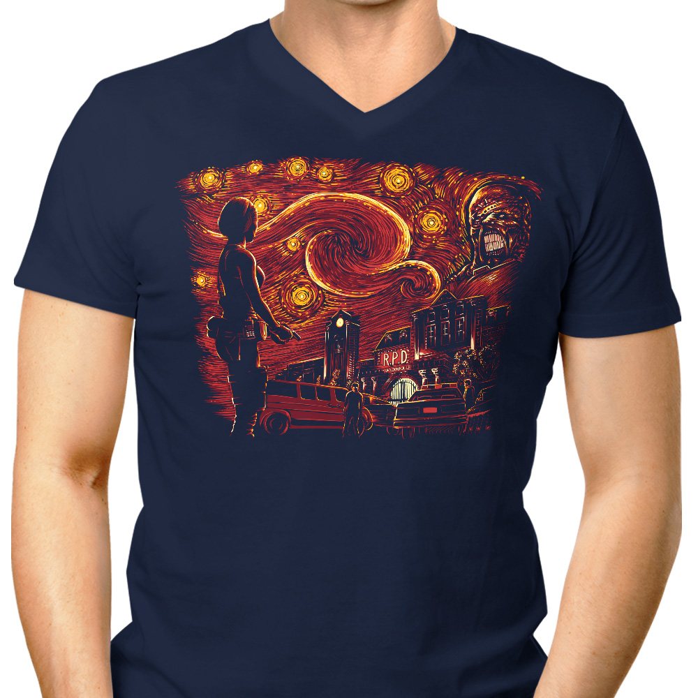 Starry Evil (Alt) - Men's V-Neck product image 3