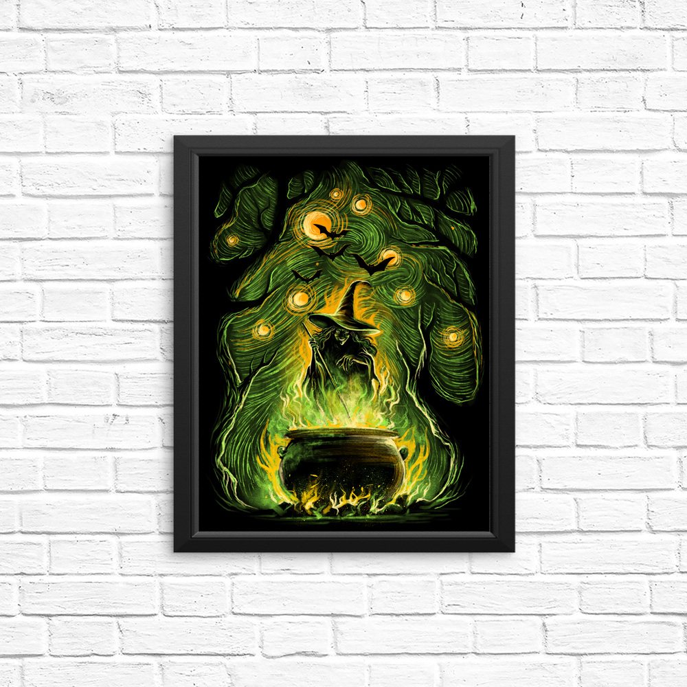Starry Witch - Posters & Prints