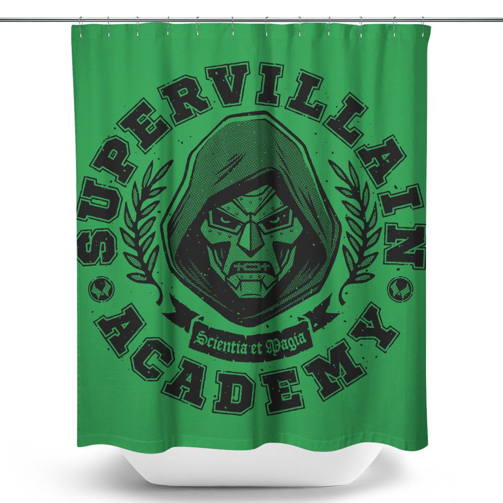 Supervillain Academy - Shower Curtain