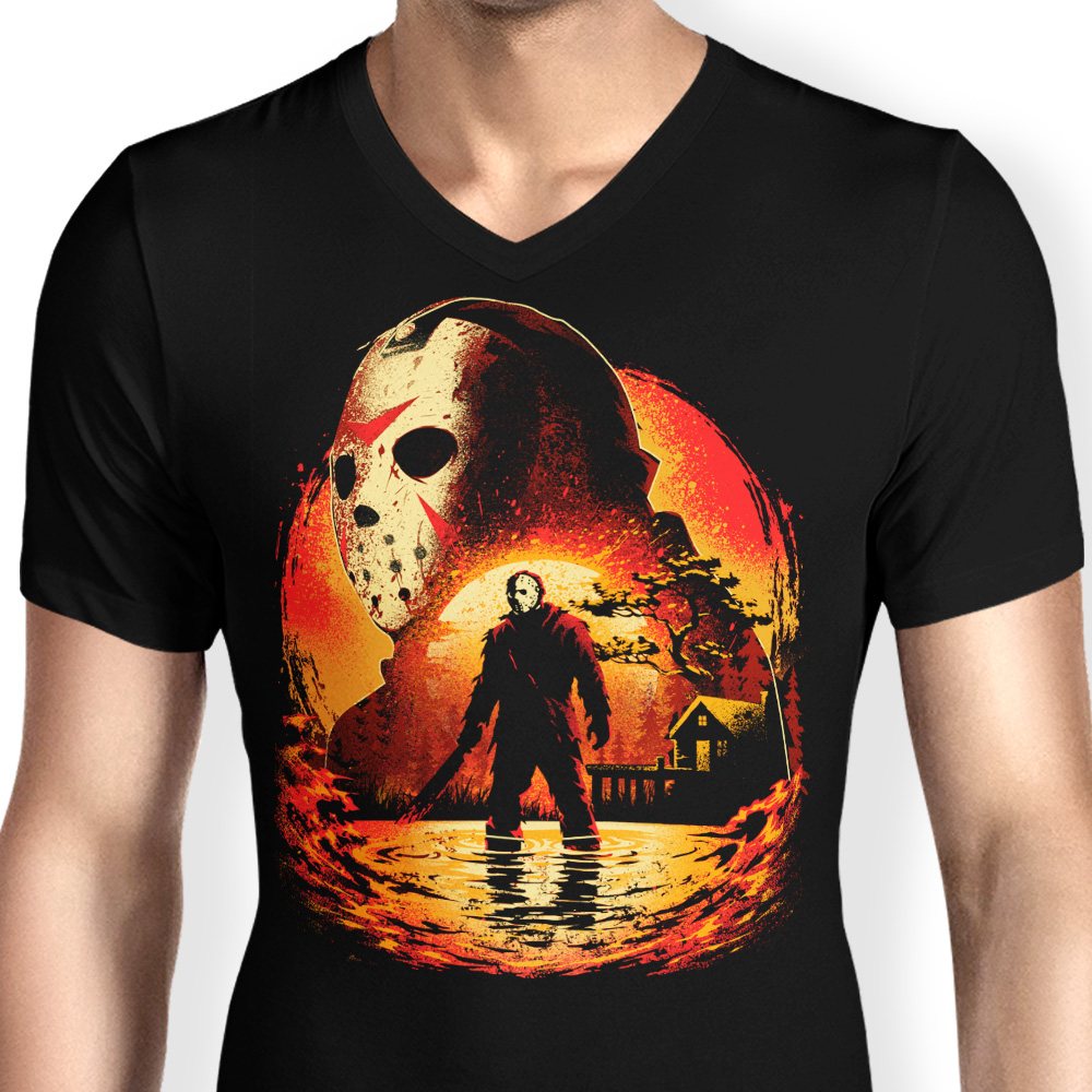 Terror at Crystal Lake - Men's V-Neck product image 4