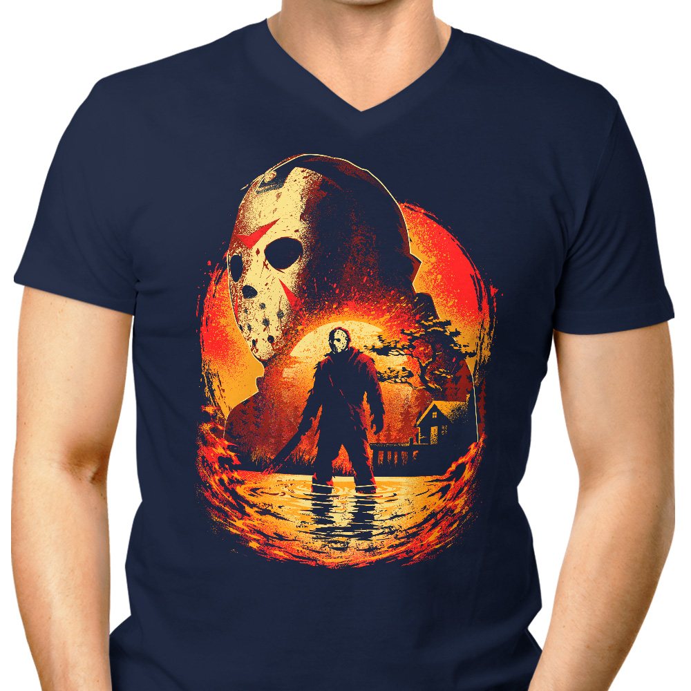 Terror at Crystal Lake - Men's V-Neck product image 3