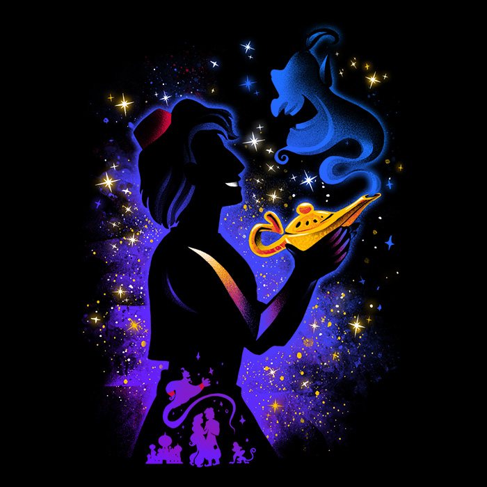 The Magic Lamp - Women's V-Neck product image 2