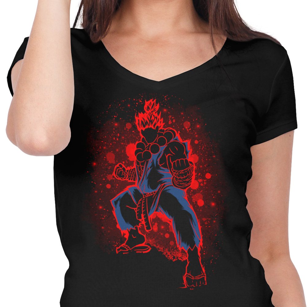 The Raging Demon - Women's V-Neck product image 4