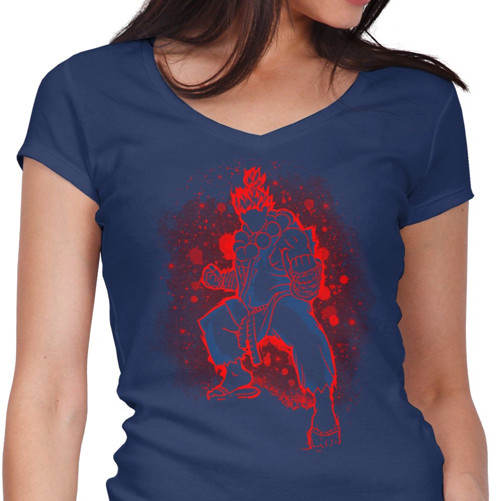 The Raging Demon - Women's V-Neck product image 3