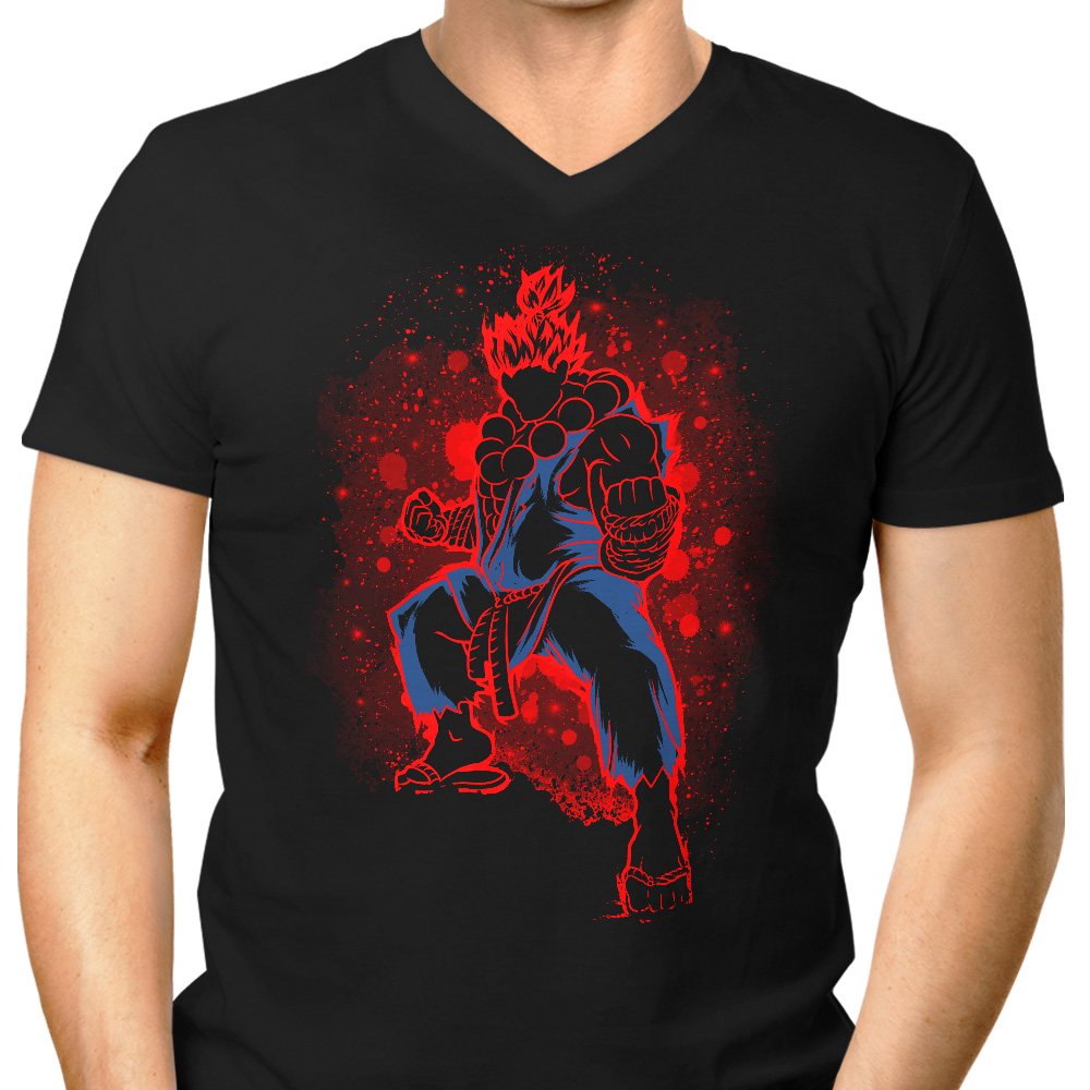 The Raging Demon - Men's V-Neck product image 1