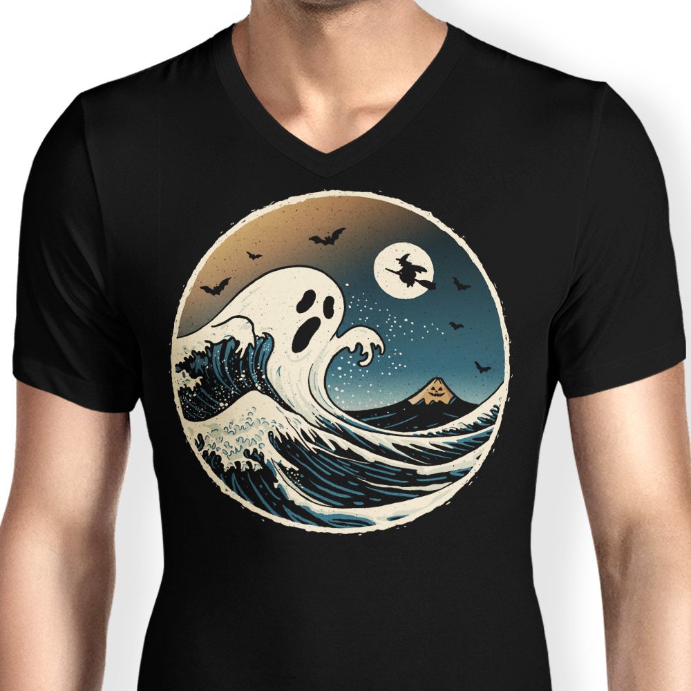 The Spooky Wave - Men's V-Neck product image 4
