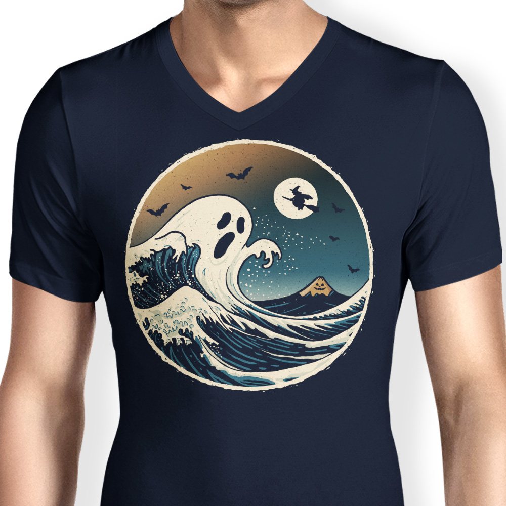 The Spooky Wave - Men's V-Neck product image 5