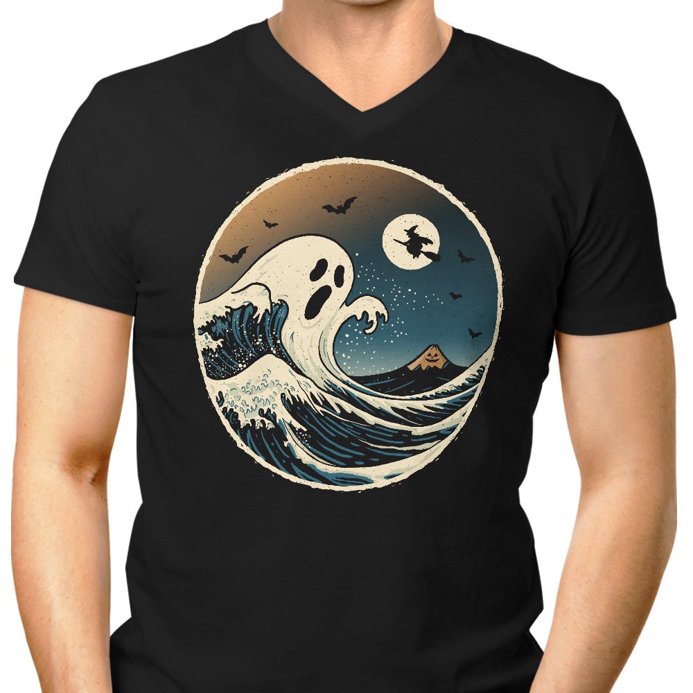 The Spooky Wave - Men's V-Neck product image 1