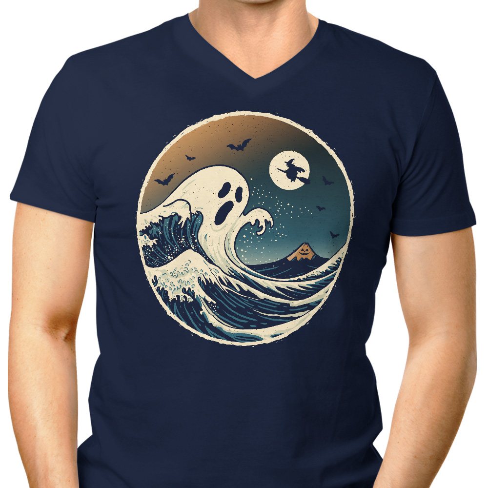 The Spooky Wave - Men's V-Neck product image 3