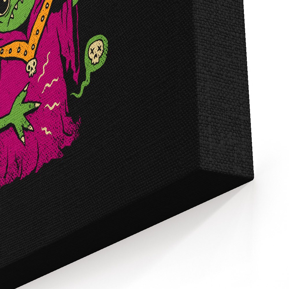 Tummy Ache Sorcerer - Canvas Print