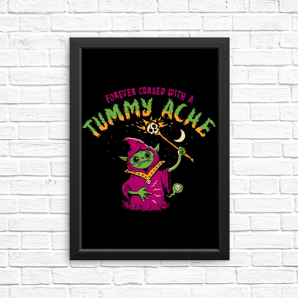Tummy Ache Sorcerer - Posters & Prints