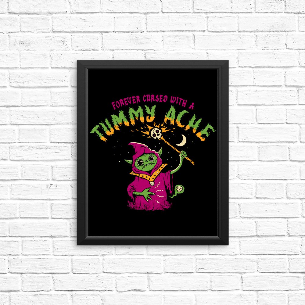 Tummy Ache Sorcerer - Posters & Prints