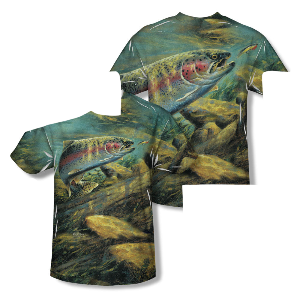 Wild Wings Rainbow Trout (Front/Back Print) - Youth product image 1