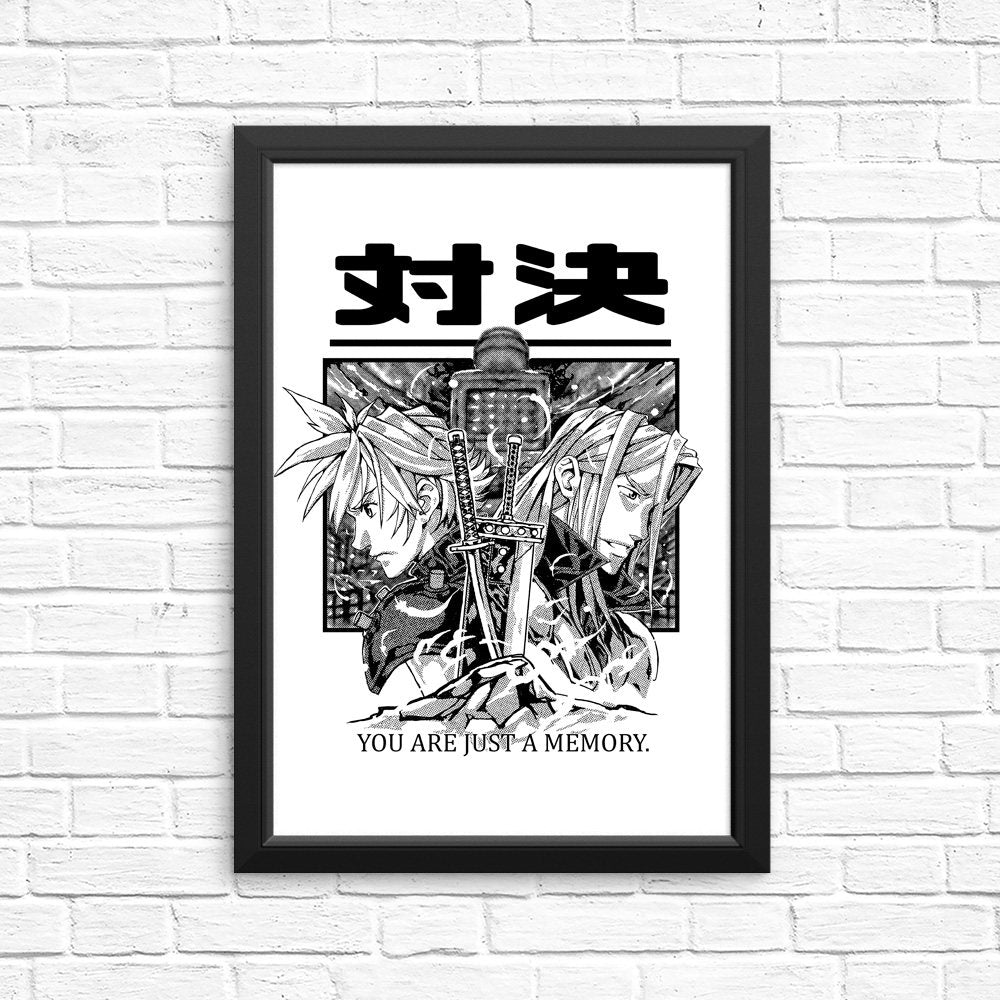 You Are Just a Memory - Posters & Prints