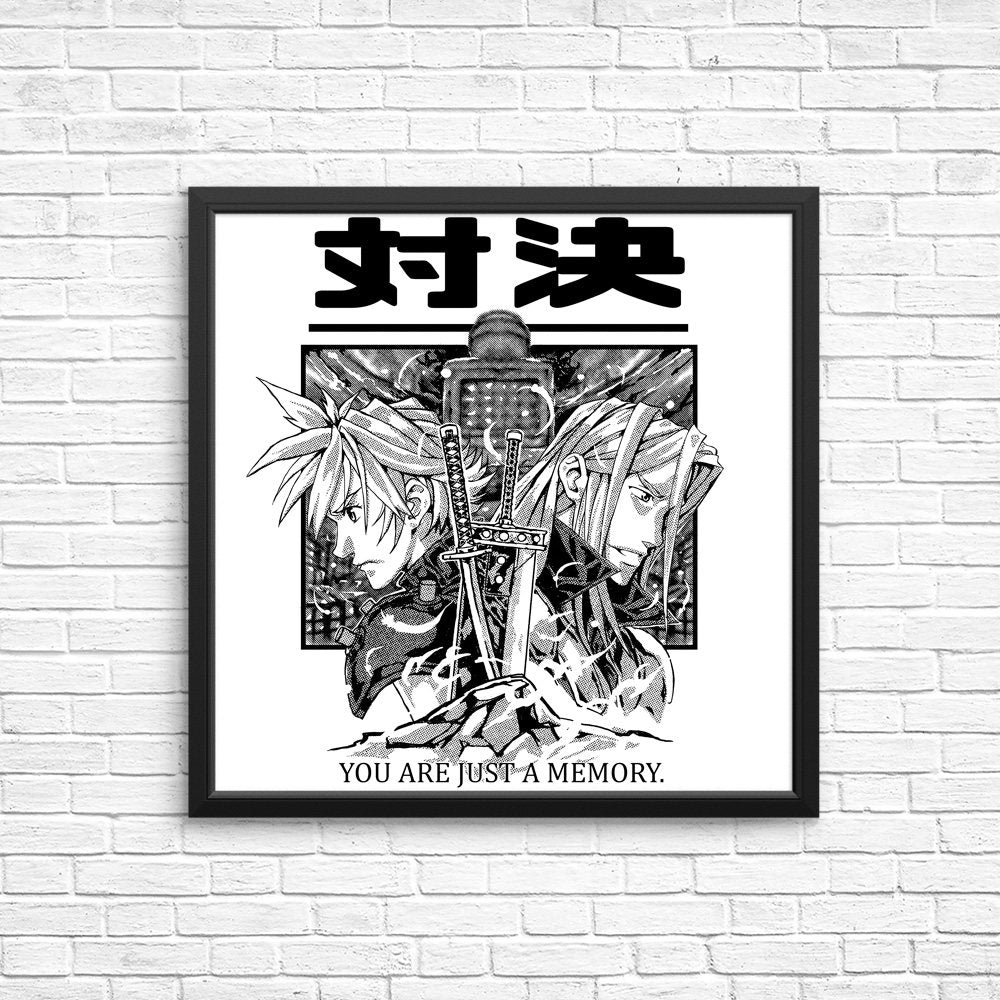 You Are Just a Memory - Posters & Prints