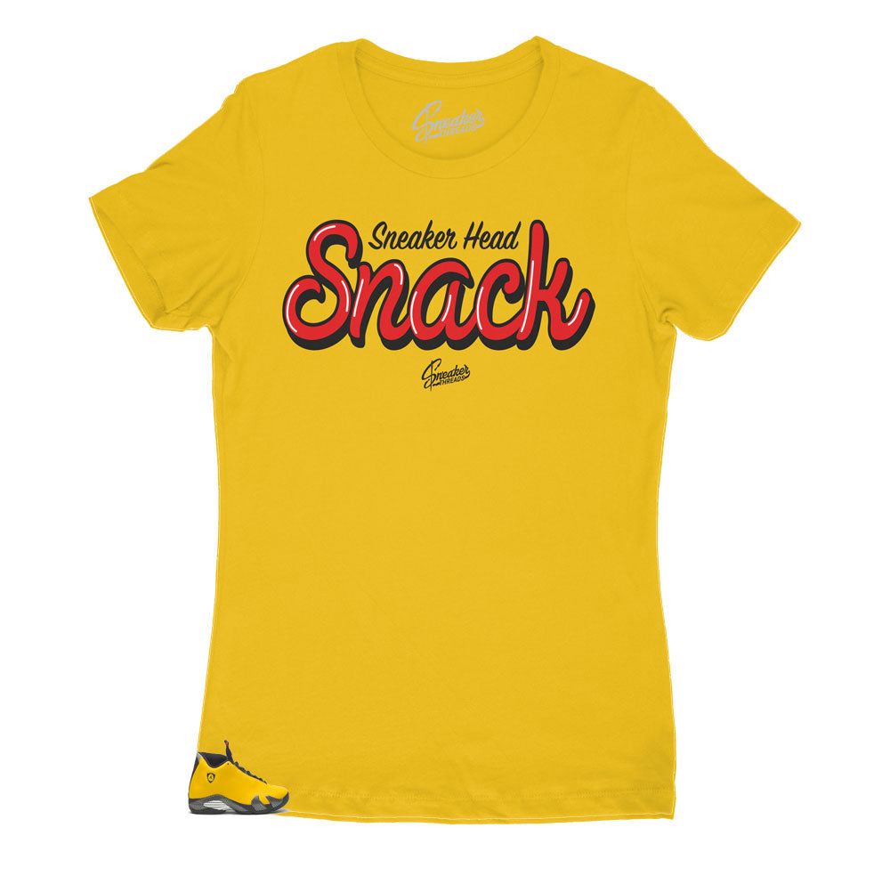 Womens -  University Gold 14 Snack Shirt
