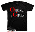 Retro 11 Bred Grails Shirt
