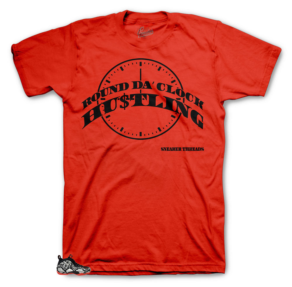 Foamposite Snakeskin Round the Clock Shirt