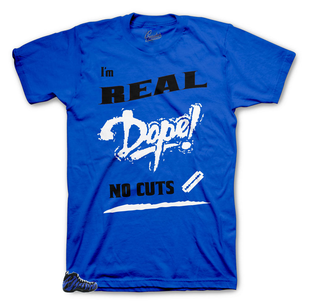 Foamposite Tigers Stripe No Cuts Shirt