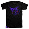 Foamposite Purple Camo Heaven Cent Shirt