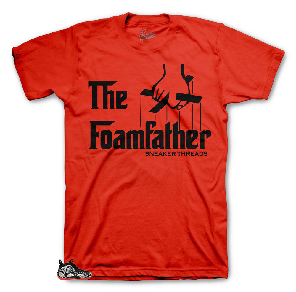Foamposite Snakeskin Foam Father Shirt