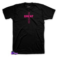 Foamposite Purple Camo Greatness Cross Shirt