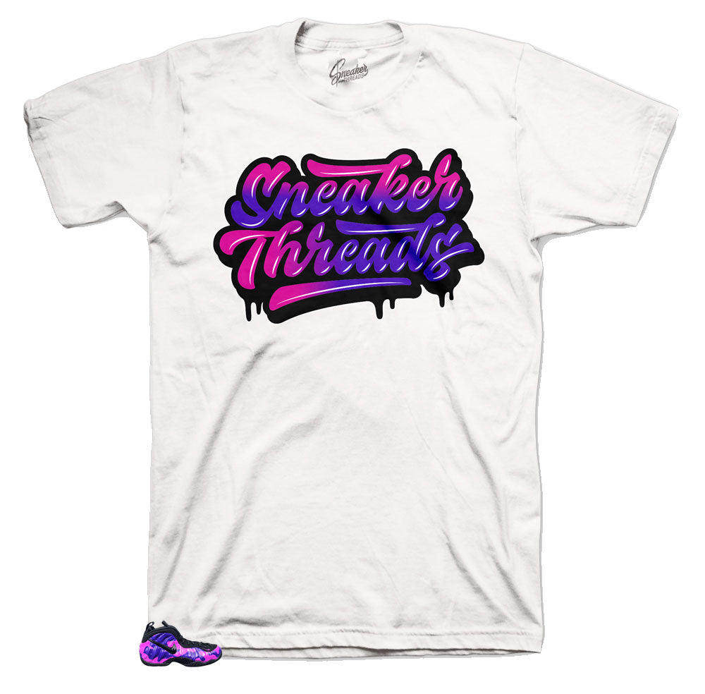 Foamposite Purple Camo ST Drip Shirt
