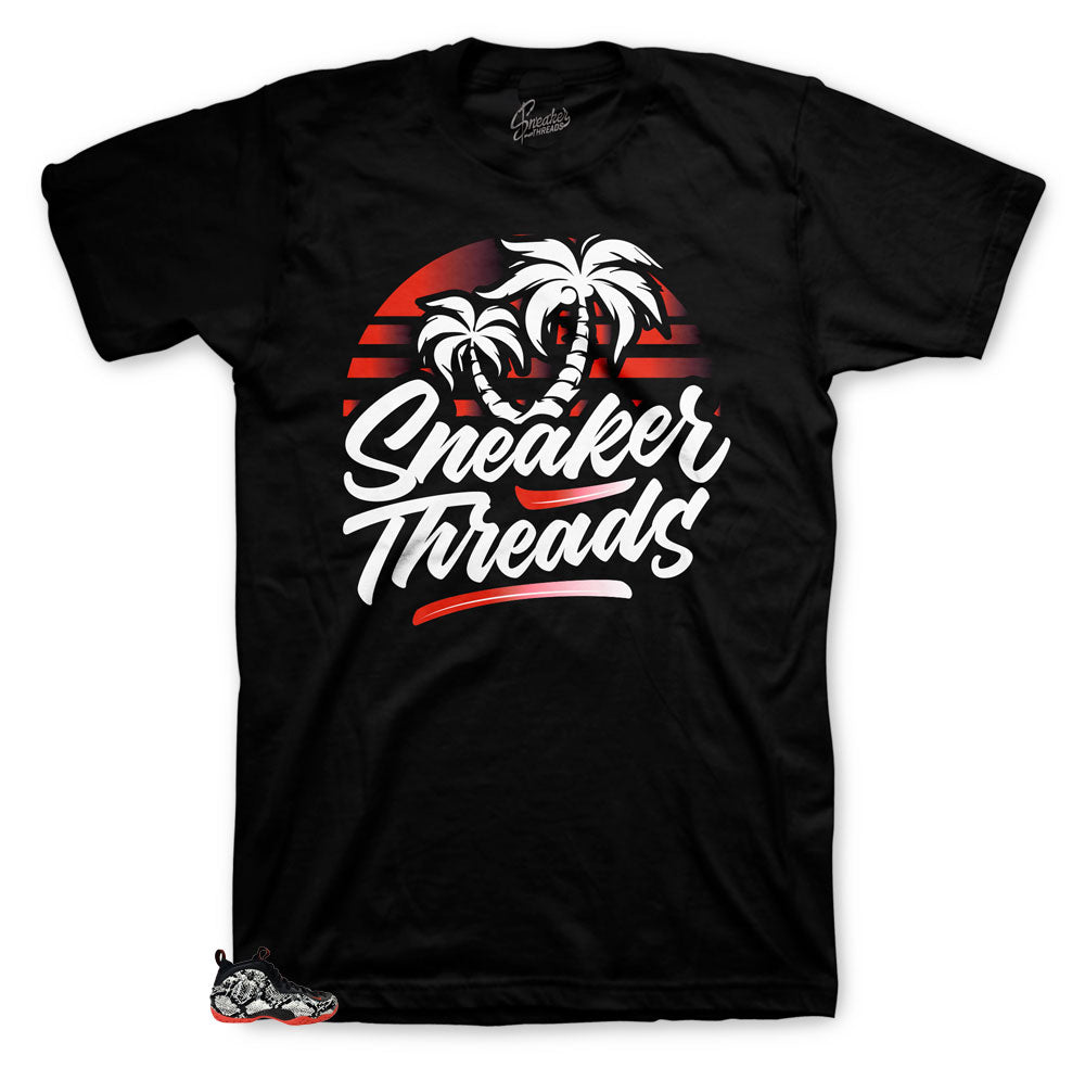 Foamposite Snakeskin ST Palms Shirt