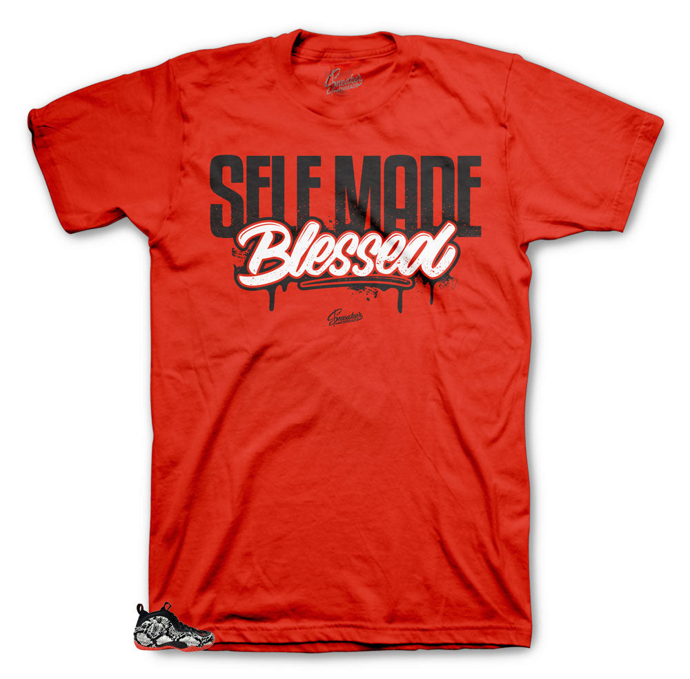 Foamposite Snakeskin Self Made Shirt
