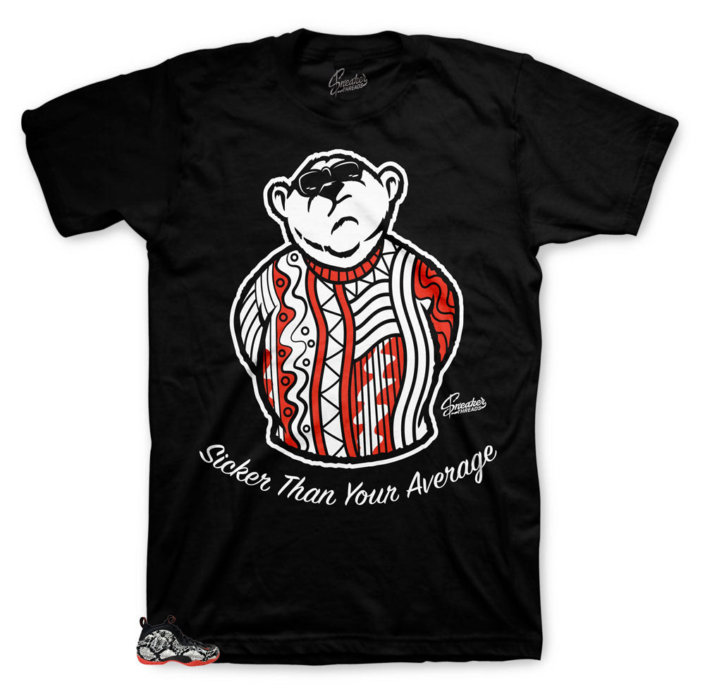 Foamposite Snakeskin BIG Bear Shirt