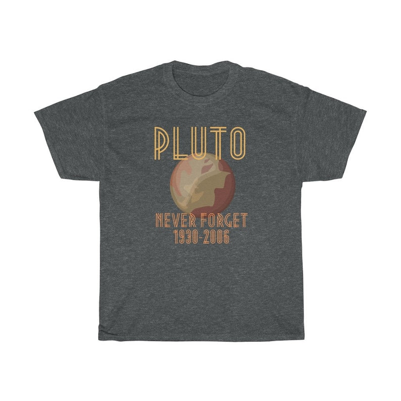 Pluto Never Forget 1930 - 2006 Shirt, Space Fan Gift, Pluto is a Planet Shirt, Space Gift for Him, Geek Gift for Him