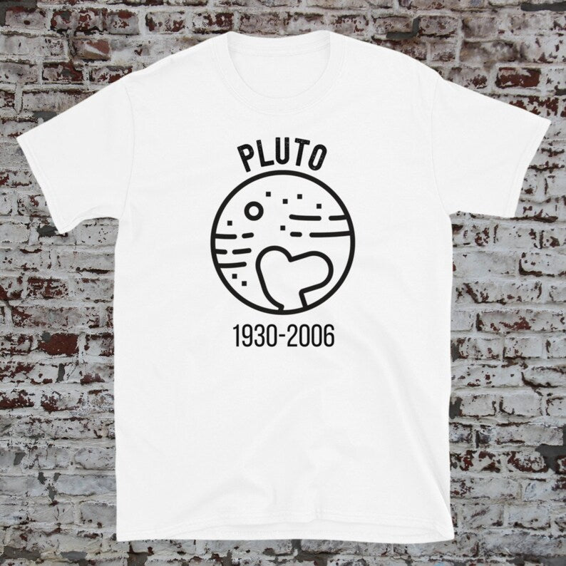 Pluto Never Forget 1930 - 2006 Vintage Funny Lover Gift T-Shirt, Funny Pluto lover Shirt, pluto planet, pluto silhouette, pluto shirt