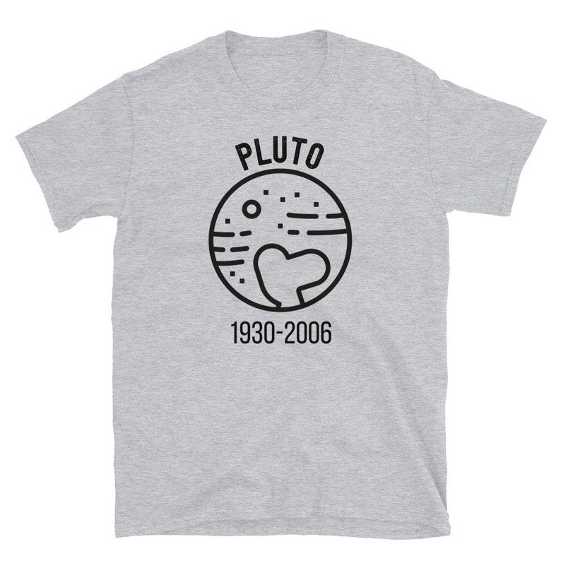 Pluto Never Forget 1930 - 2006 Vintage Funny Lover Gift T-Shirt, Funny Pluto lover Shirt, pluto planet, pluto silhouette, pluto shirt