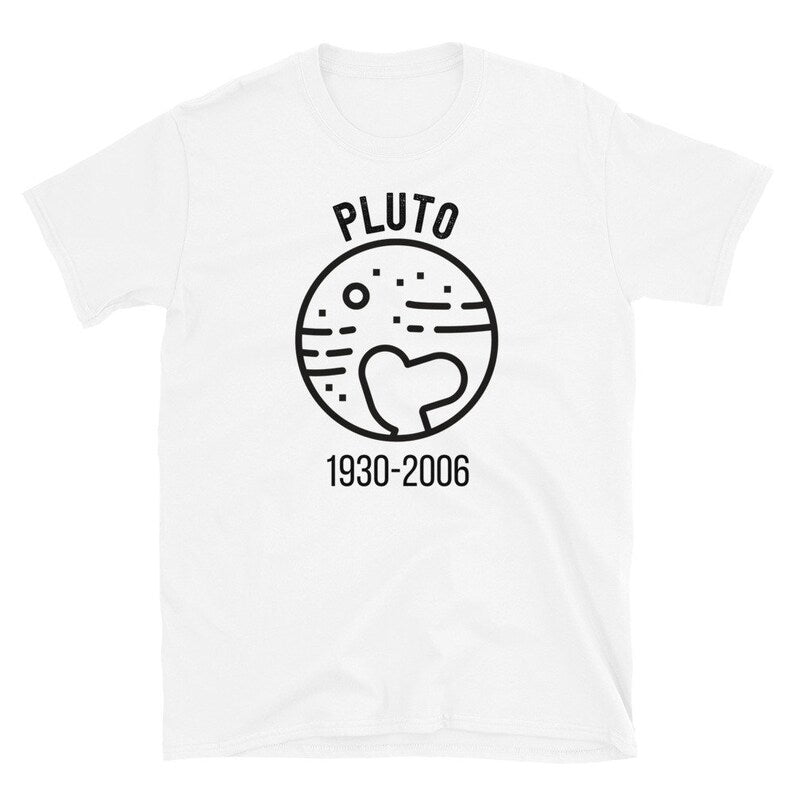 Pluto Never Forget 1930 - 2006 Vintage Funny Lover Gift T-Shirt, Funny Pluto lover Shirt, pluto planet, pluto silhouette, pluto shirt