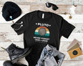 Retro Pluto T-Shirt: Never Forget, Funny Science Tee