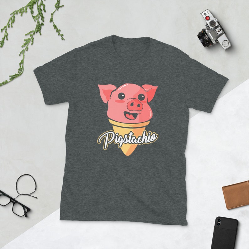 Cute Pig Shirt, Pig Shirt, Pistachio Shirt, Pigstachio, Funny Pig Shirts, Pig Pun Shirt,  Piggy Shirt, Kawaii Pig Shirt