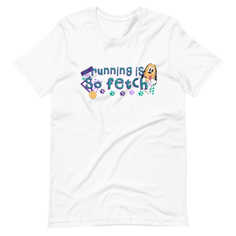 runDisney Pluto so fetch 5k marathon weekend 90s Disney shirt Unisex t-shirt