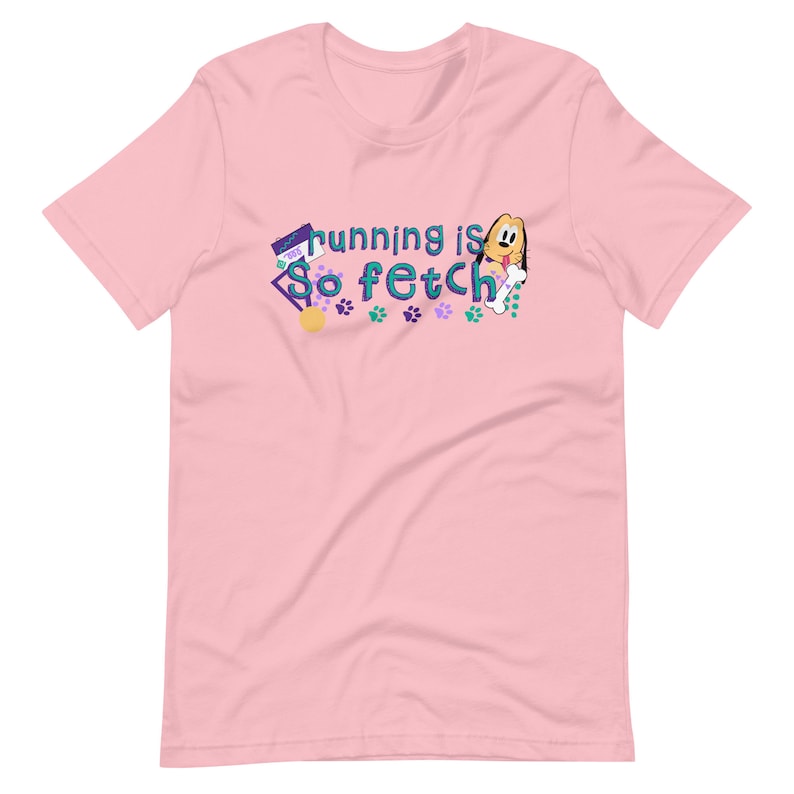 runDisney Pluto so fetch 5k marathon weekend 90s Disney shirt Unisex t-shirt