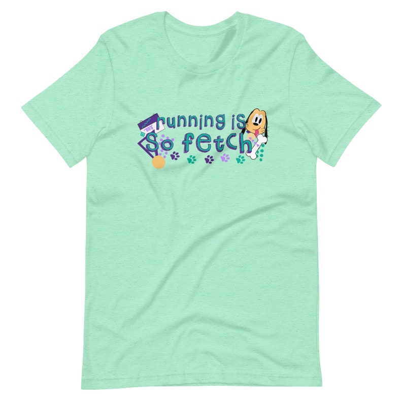 runDisney Pluto so fetch 5k marathon weekend 90s Disney shirt Unisex t-shirt