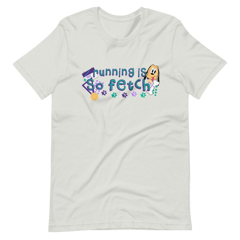 runDisney Pluto so fetch 5k marathon weekend 90s Disney shirt Unisex t-shirt